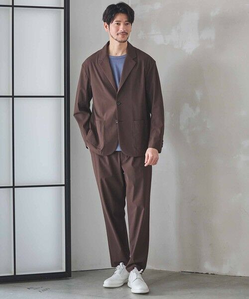 MEN'S BIGI / メンズビギ テーラードジャケット | 【接触冷感】360度ストレッチ接触冷感ジャケット | 詳細7