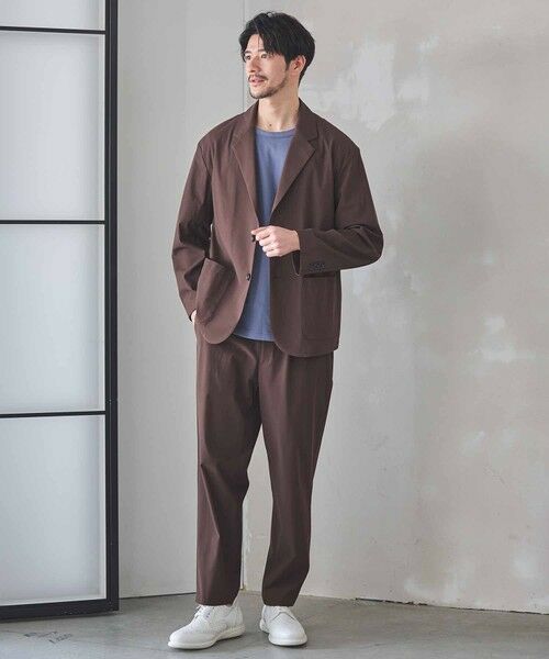 MEN'S BIGI / メンズビギ テーラードジャケット | 【接触冷感】360度ストレッチ接触冷感ジャケット | 詳細8