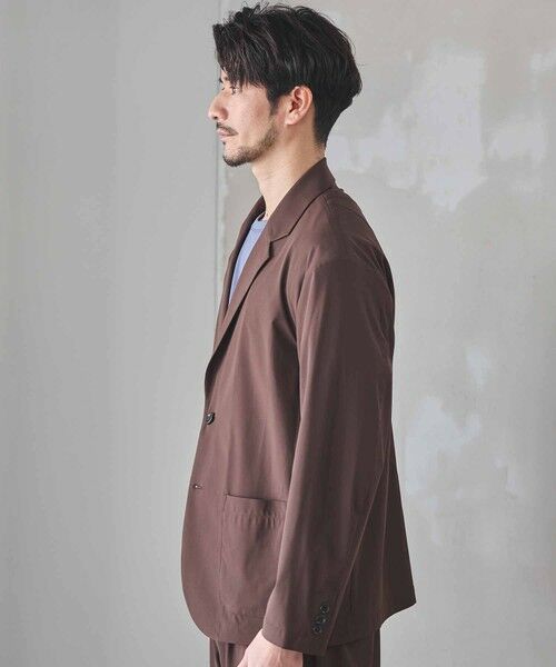 MEN'S BIGI / メンズビギ テーラードジャケット | 【接触冷感】360度ストレッチ接触冷感ジャケット | 詳細2