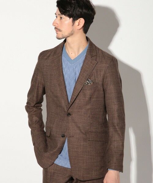 MEN'S BIGI / メンズビギ テーラードジャケット | バーズアイテーラードジャケット | 詳細16