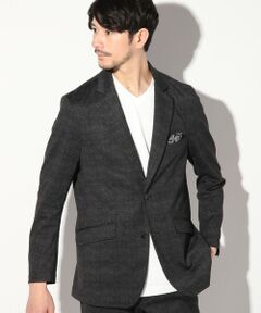 MEN'S BIGI / メンズビギ テーラードジャケット | ＜セットアップ対応＞メランジプリントテーラードジャケット
