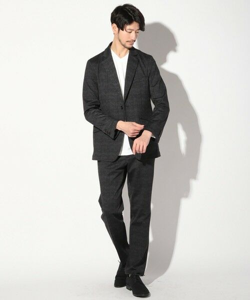 MEN'S BIGI / メンズビギ テーラードジャケット | ＜セットアップ対応＞メランジプリントテーラードジャケット | 詳細10