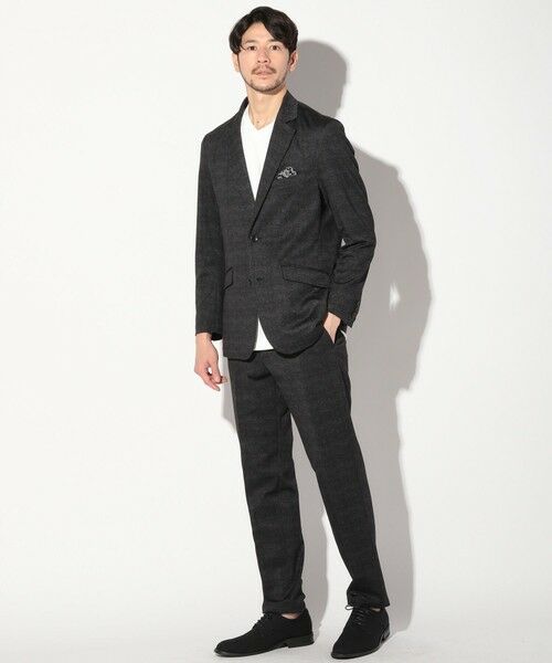 MEN'S BIGI / メンズビギ テーラードジャケット | ＜セットアップ対応＞メランジプリントテーラードジャケット | 詳細11