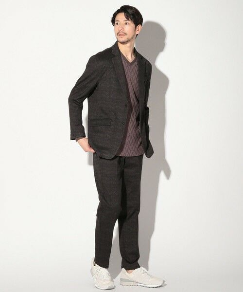 MEN'S BIGI / メンズビギ テーラードジャケット | ＜セットアップ対応＞メランジプリントテーラードジャケット | 詳細16