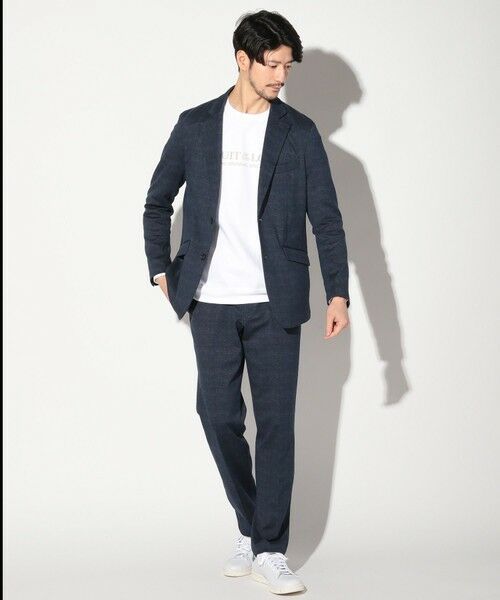 MEN'S BIGI / メンズビギ テーラードジャケット | ＜セットアップ対応＞メランジプリントテーラードジャケット | 詳細22