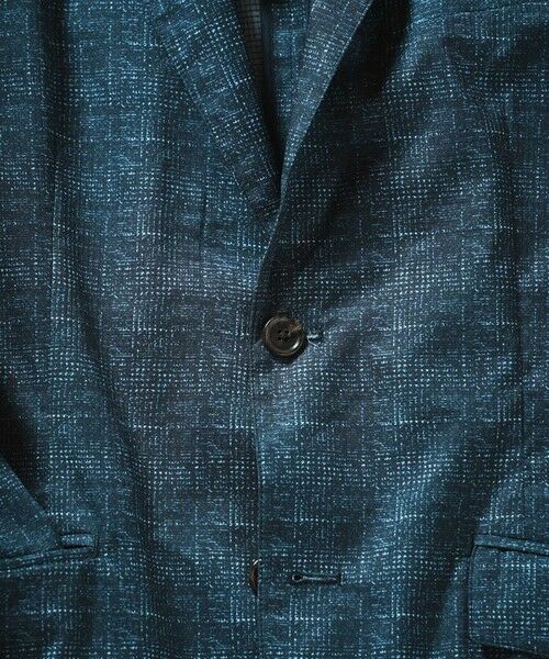 MEN'S BIGI / メンズビギ テーラードジャケット | メランジプリントテーラードジャケット | 詳細6