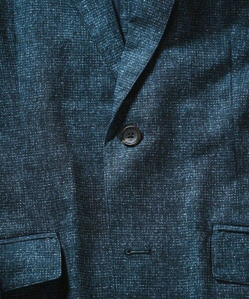 MEN'S BIGI / メンズビギ テーラードジャケット | メランジプリントテーラードジャケット | 詳細7
