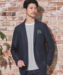 MEN'S BIGI / メンズビギ テーラードジャケット | カラミノッチドラペルジャケット