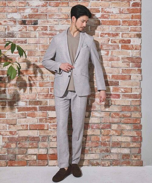 MEN'S BIGI / メンズビギ テーラードジャケット | カラミノッチドラペルジャケット | 詳細3