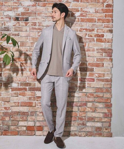 MEN'S BIGI / メンズビギ テーラードジャケット | カラミノッチドラペルジャケット | 詳細4