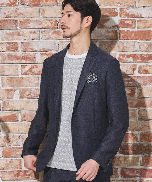 MEN'S BIGI / メンズビギ テーラードジャケット | カラミノッチドラペルジャケット | 詳細5