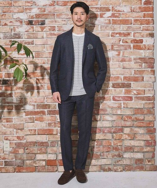 MEN'S BIGI / メンズビギ テーラードジャケット | カラミノッチドラペルジャケット | 詳細6