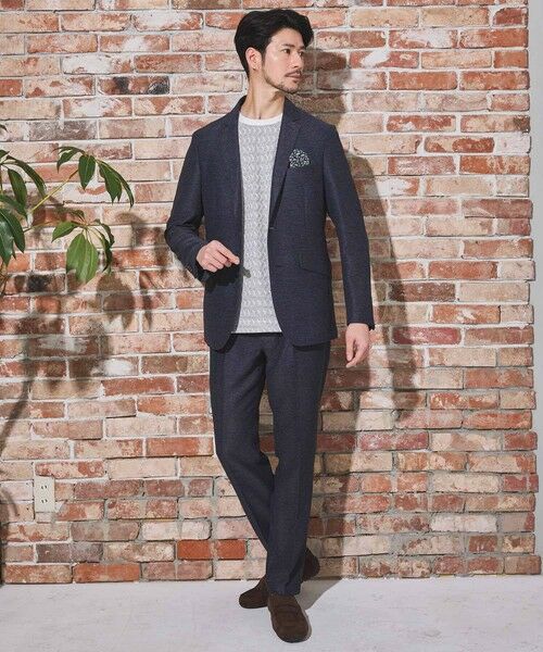 MEN'S BIGI / メンズビギ テーラードジャケット | カラミノッチドラペルジャケット | 詳細8