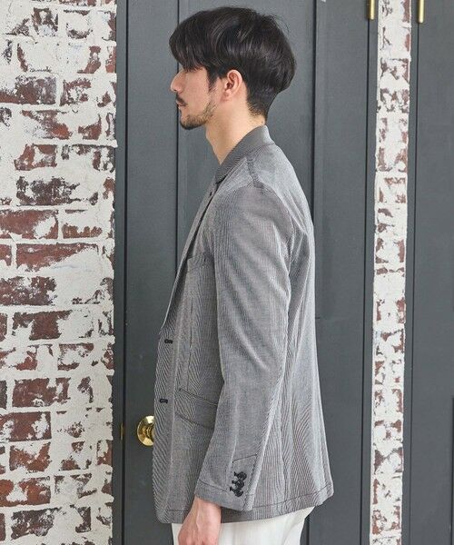 MEN'S BIGI / メンズビギ テーラードジャケット | シルケットストライプジャガードテーラードジャケット | 詳細2