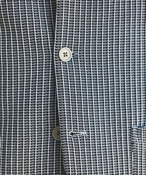 MEN'S BIGI / メンズビギ テーラードジャケット | ポリエステルニットスタンドカラージャケット | 詳細6