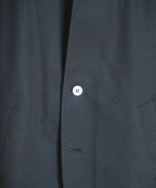 MEN'S BIGI / メンズビギ テーラードジャケット | ハニカムスタンドカラー7分袖ジャケット | 詳細13