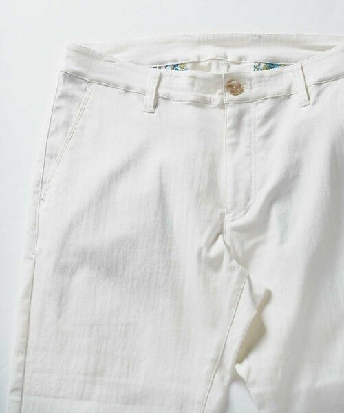 MEN'S BIGI / メンズビギ その他パンツ | ハイパーストレッチヘリンボン7分丈パンツ | 詳細1