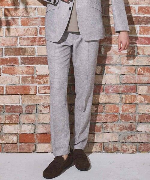 MEN'S BIGI / メンズビギ スラックス・ドレスパンツ | センタープレスカラミスラックス | 詳細1