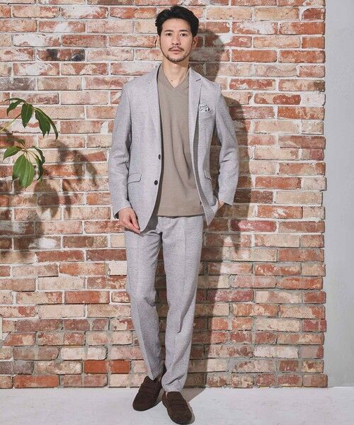 MEN'S BIGI / メンズビギ スラックス・ドレスパンツ | センタープレスカラミスラックス | 詳細2