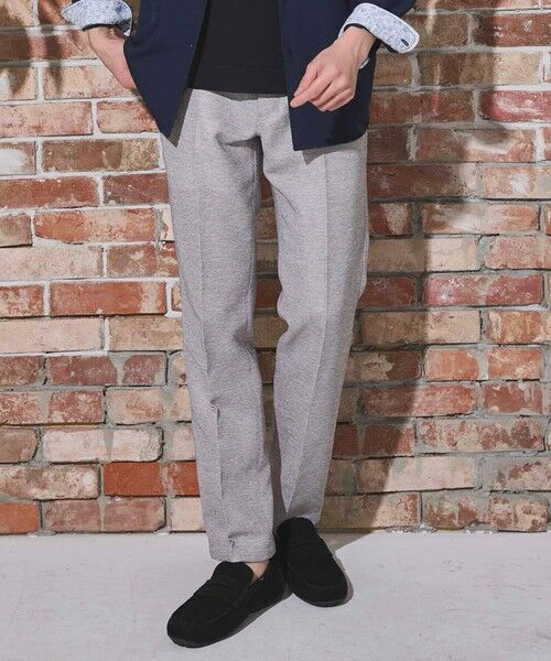 MEN'S BIGI / メンズビギ スラックス・ドレスパンツ | センタープレスカラミスラックス | 詳細4