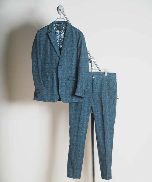 MEN'S BIGI / メンズビギ スラックス・ドレスパンツ | メランジプリントスラックス | 詳細6