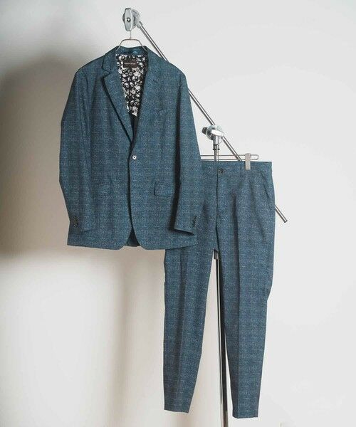 MEN'S BIGI / メンズビギ スラックス・ドレスパンツ | メランジプリントスラックス | 詳細7