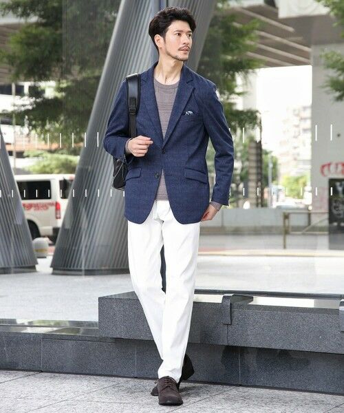 MEN'S BIGI / メンズビギ その他パンツ | ハイパーストレッチヘリンボンパンツ | 詳細2