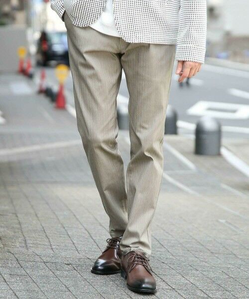 MEN'S BIGI / メンズビギ その他パンツ | ハイパーストレッチヘリンボンパンツ | 詳細3