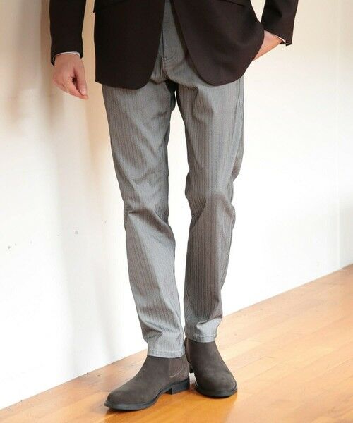 MEN'S BIGI / メンズビギ その他パンツ | ハイパーストレッチヘリンボンパンツ | 詳細7