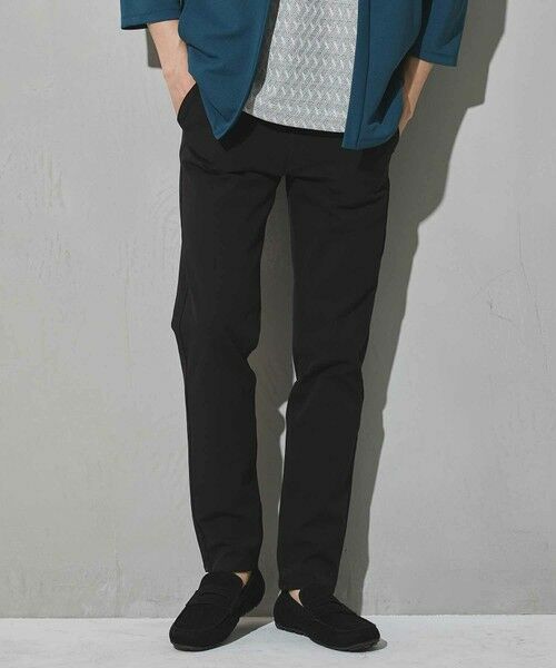 MEN'S BIGI / メンズビギ その他パンツ | ハイパーストレッチヘリンボンパンツ（ブラック）
