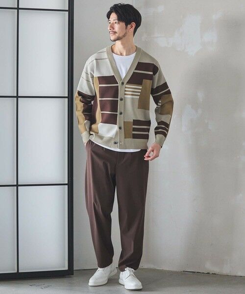 MEN'S BIGI / メンズビギ カーディガン・ボレロ | ダブルジャガードニットカーディガン | 詳細5