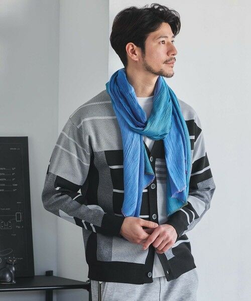 MEN'S BIGI / メンズビギ カーディガン・ボレロ | ダブルジャガードニットカーディガン | 詳細6