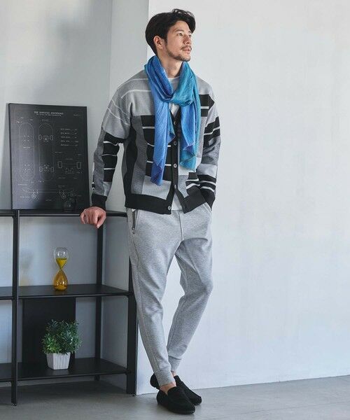 MEN'S BIGI / メンズビギ カーディガン・ボレロ | ダブルジャガードニットカーディガン | 詳細8