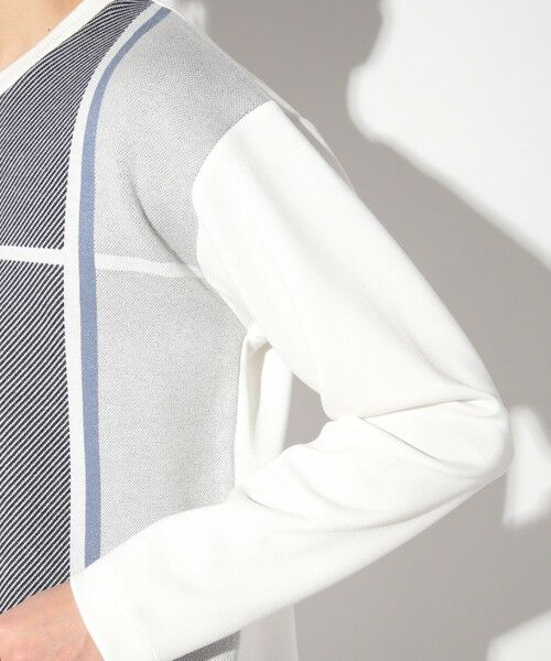 MEN'S BIGI / メンズビギ Tシャツ | ニット×ダンボールクルネックーロンT | 詳細6