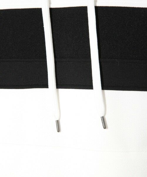 MEN'S BIGI / メンズビギ スウェット | 梨地カルゼ×ダンボール切替パーカー | 詳細5