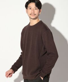 MEN'S BIGI / メンズビギ Tシャツ | ふくれジャガードクルーネックロンT