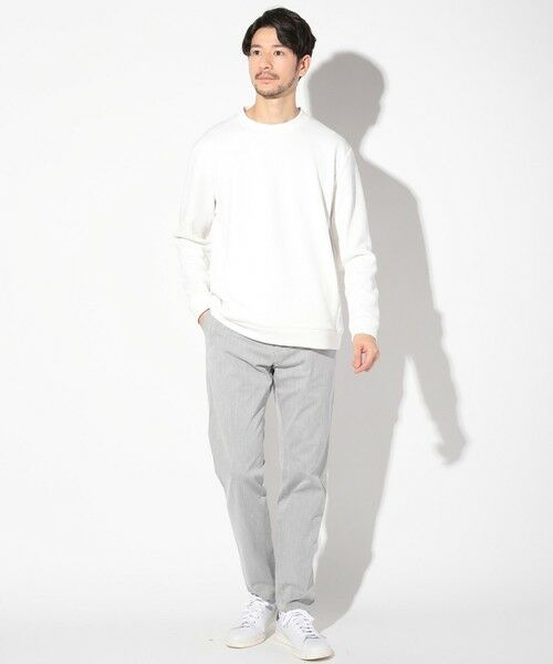 MEN'S BIGI / メンズビギ Tシャツ | ふくれジャガードクルーネックロンT | 詳細1