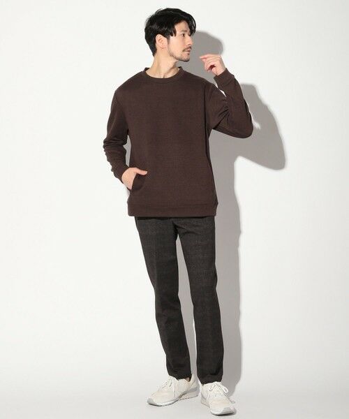 MEN'S BIGI / メンズビギ Tシャツ | ふくれジャガードクルーネックロンT | 詳細7