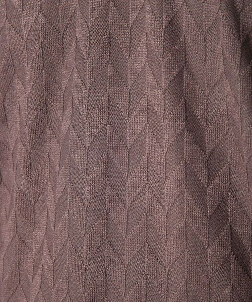 MEN'S BIGI / メンズビギ Tシャツ | ミルジャガードチェック柄VネックロンT | 詳細7