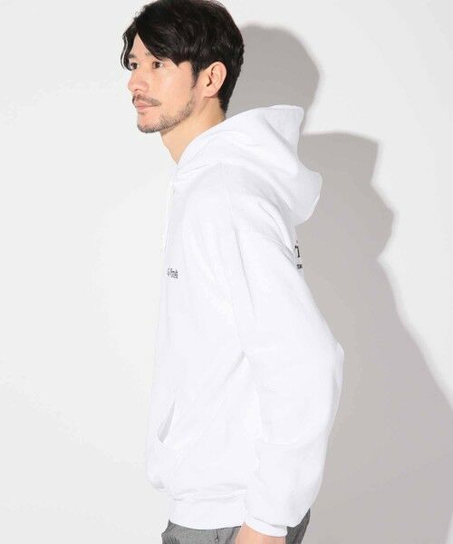 MEN'S BIGI / メンズビギ スウェット | FRUIT OF THE LOOM別注プリントパーカー | 詳細1