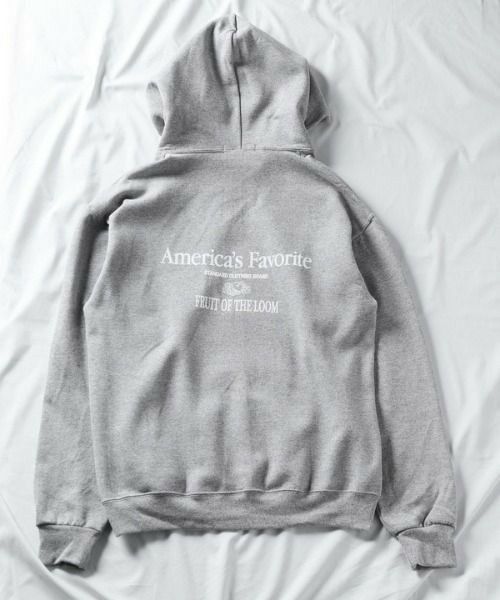 MEN'S BIGI / メンズビギ スウェット | FRUIT OF THE LOOM別注プリントパーカー | 詳細8