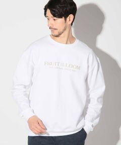 MEN'S BIGI / メンズビギ スウェット | FRUIT OF THE LOOM別注裏毛裏起毛クルーネックスウェット