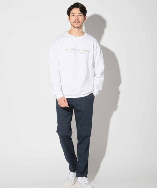 MEN'S BIGI / メンズビギ スウェット | FRUIT OF THE LOOM別注裏毛裏起毛クルーネックスウェット | 詳細3