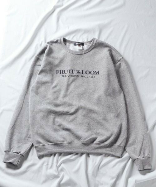 MEN'S BIGI / メンズビギ スウェット | FRUIT OF THE LOOM別注裏毛裏起毛クルーネックスウェット | 詳細12