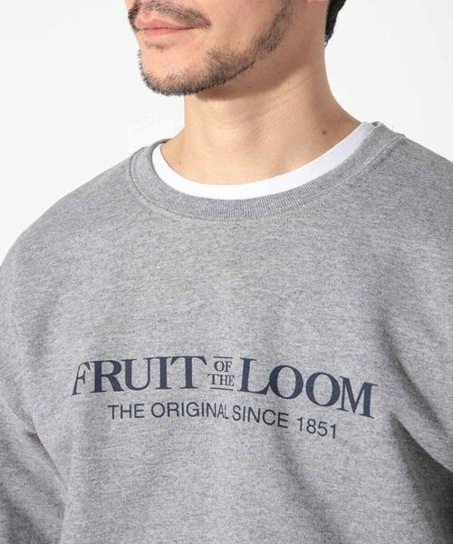 MEN'S BIGI / メンズビギ スウェット | FRUIT OF THE LOOM別注裏毛裏起毛クルーネックスウェット | 詳細6