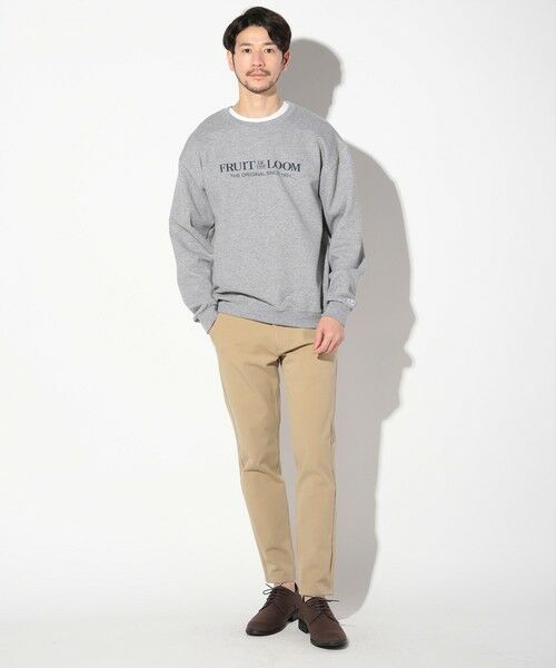 MEN'S BIGI / メンズビギ スウェット | FRUIT OF THE LOOM別注裏毛裏起毛クルーネックスウェット | 詳細11
