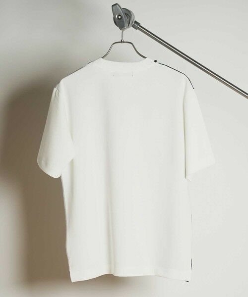 MEN'S BIGI / メンズビギ Tシャツ | ニット×ポンチ切り替えTシャツ | 詳細3