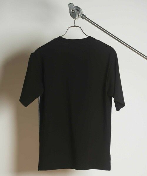 MEN'S BIGI / メンズビギ Tシャツ | ニット×ポンチ切り替えTシャツ | 詳細6