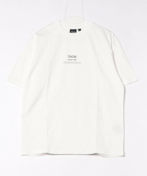 MEN'S BIGI / メンズビギ Tシャツ | 【TAION】BASIC STORAGE T-SH CONCEPT / ベーシック ロゴ ストレージ Ｔシャツ | 詳細7