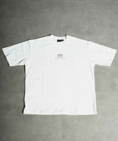 MEN'S BIGI / メンズビギ Tシャツ | 【TAION】BASIC STORAGE T-SH CONCEPT / ベーシック ロゴ ストレージ Ｔシャツ | 詳細2